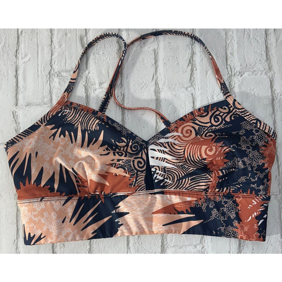 Joy Lab JoyLab Multicolor Sports Bra Size Medium - Picture 1 of 6